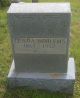 Clara Cecely Stephenson Woolems headstone